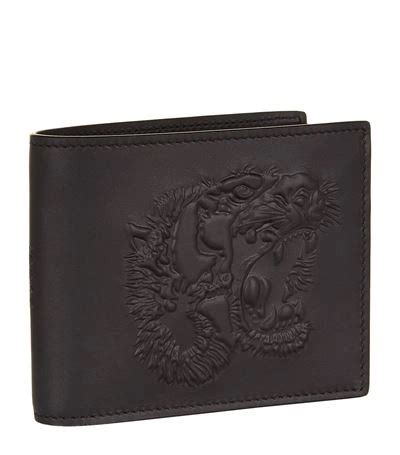 gucci embossed lion wallet|Gucci dionysus wallet.